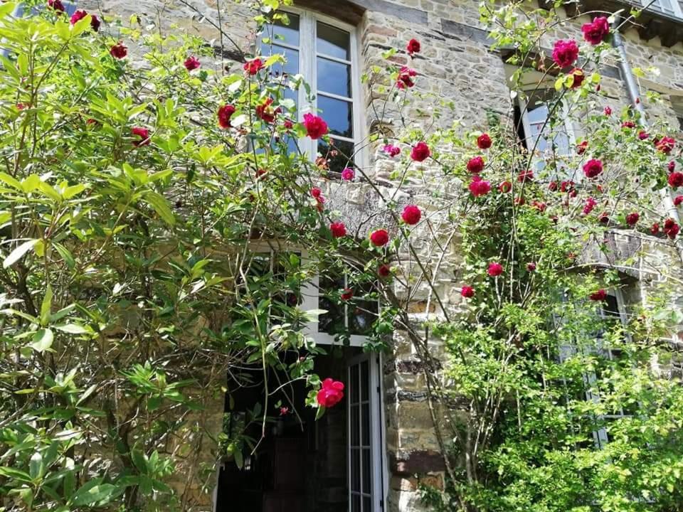 Hotel Manoir Du Tertre Au Coeur De La Foret De Broceliande Paimpont Exterior foto